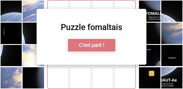 Illustration d'un jeu de puzzle