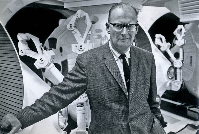 Portrait d'Arthur C. Clarke