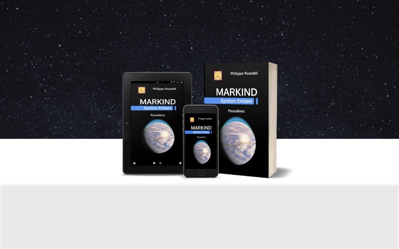 Couverture du roman Markind Epsilon Eridani Poussières